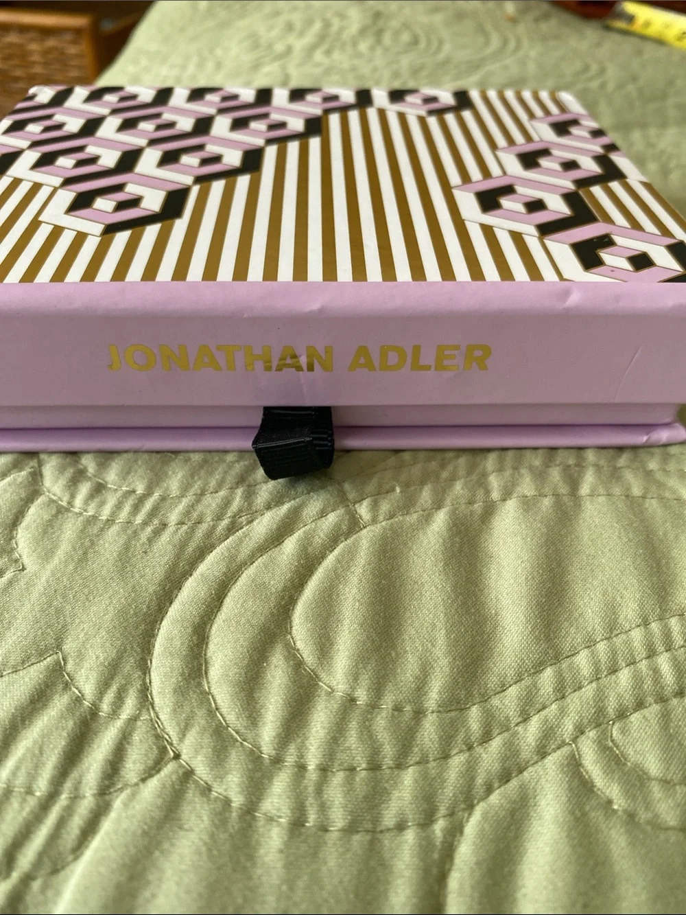 Jonathan Adler Pink and Gold Designer Playing Card Set